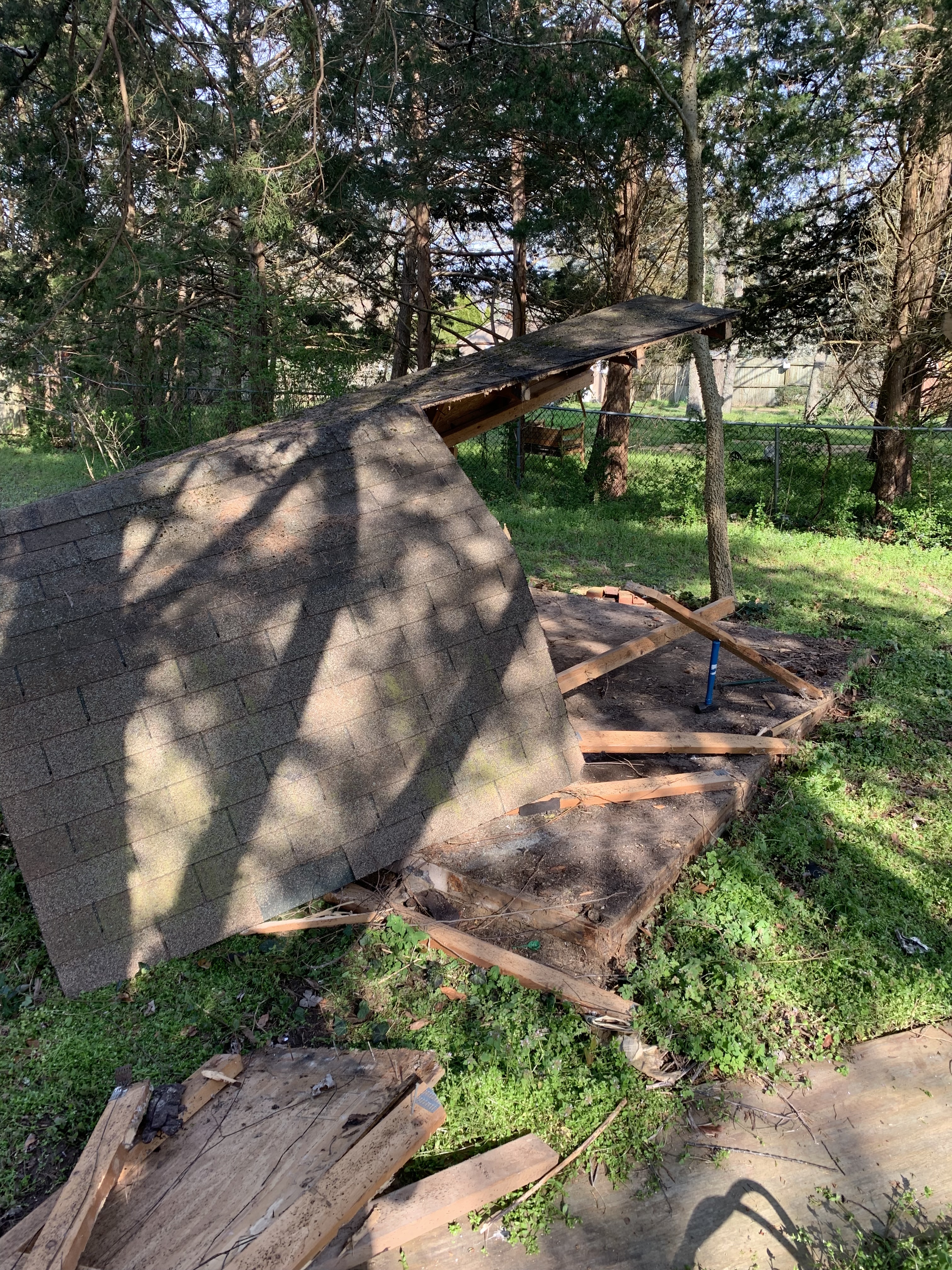 Shed Demo in Upper Township, NJ
